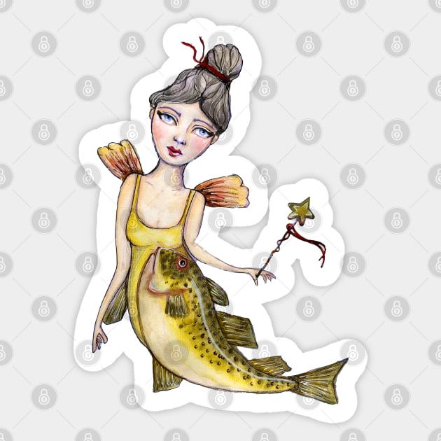 Fairy Codmother Sticker by Asheartology